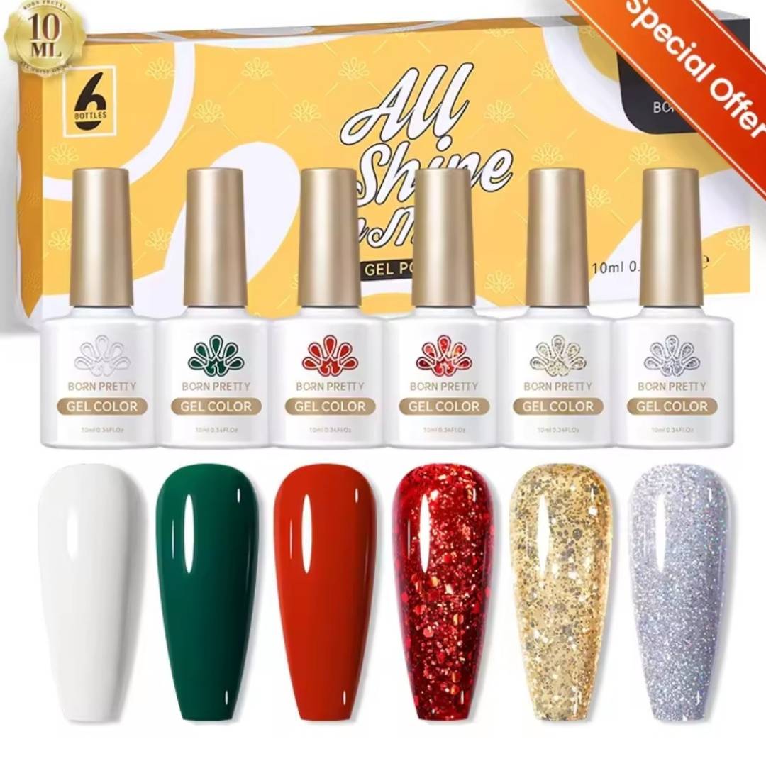 Born Pretty Christmas Gel Polish Colours 