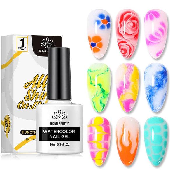 Born Pretty Watercolour Gel | Blooming Gel | Nail Supplies Australia