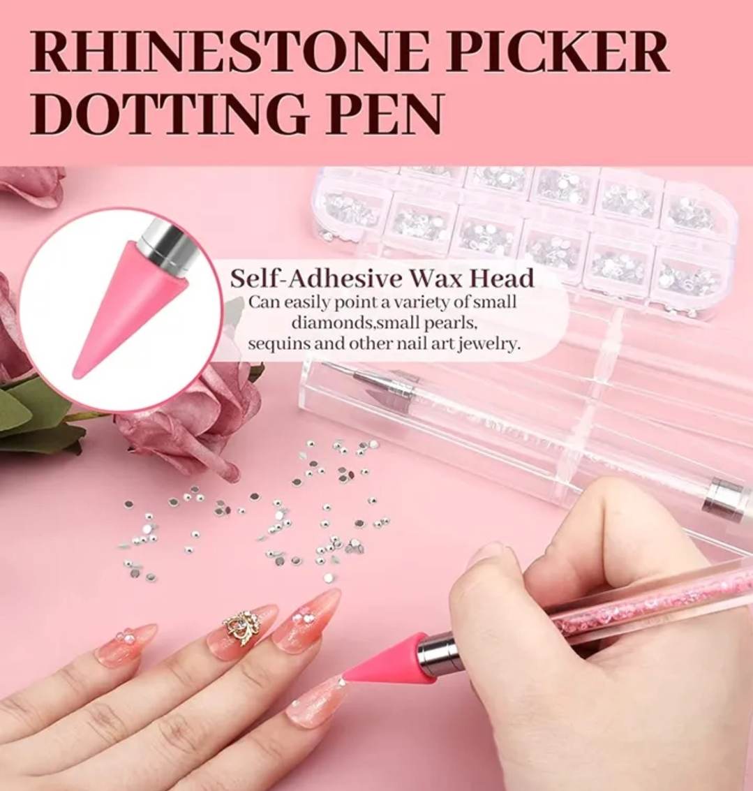 Nail Rhinestone Nail Dotting Pen 