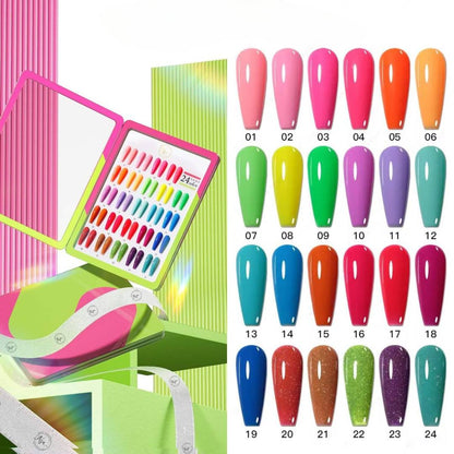 Neon Gel Polish Set By Nail Supplies Australia