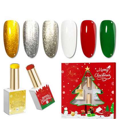 Christmas Gel Polish Set By Nail Supplies Australia