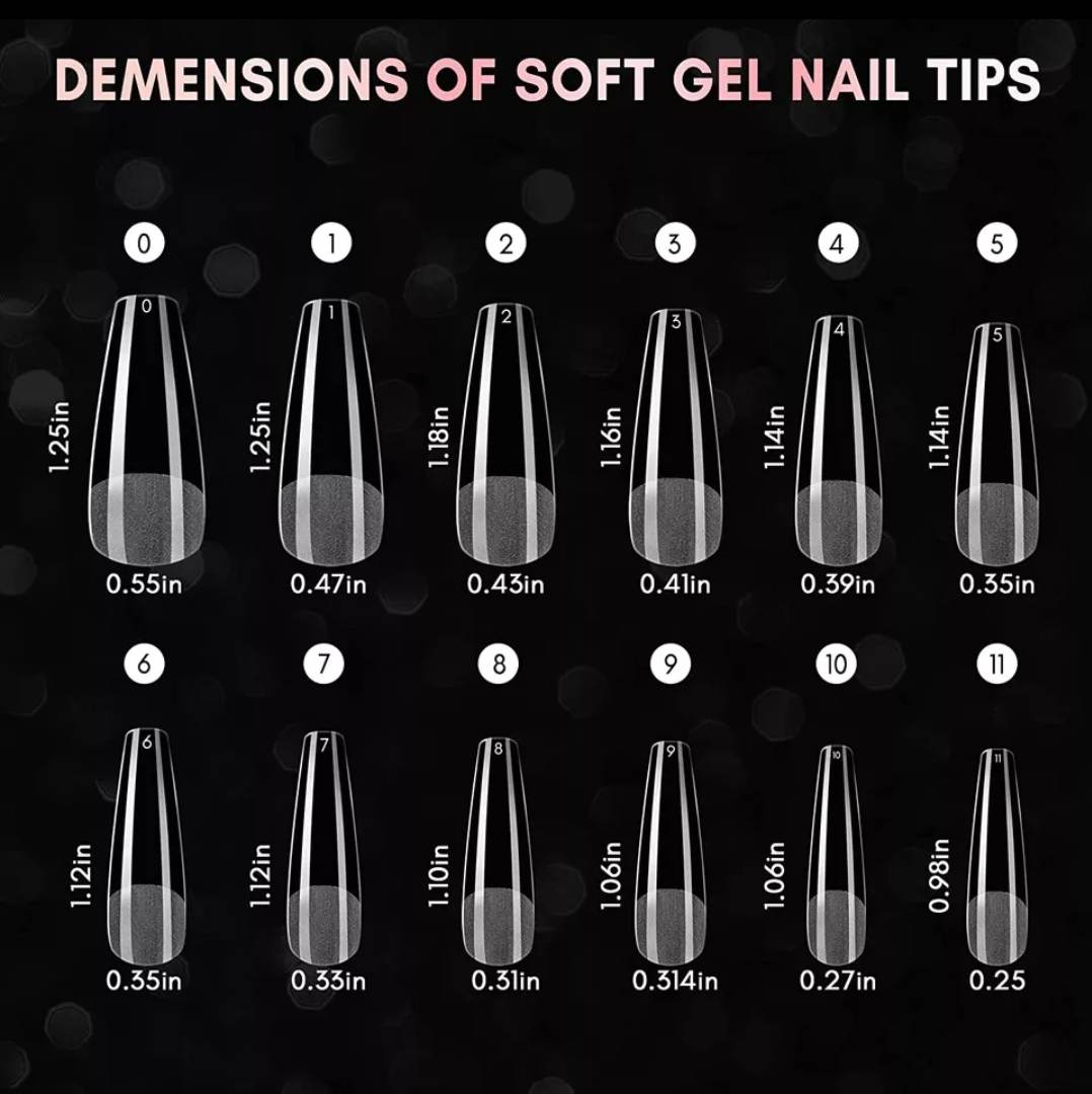 coffin nail tips 