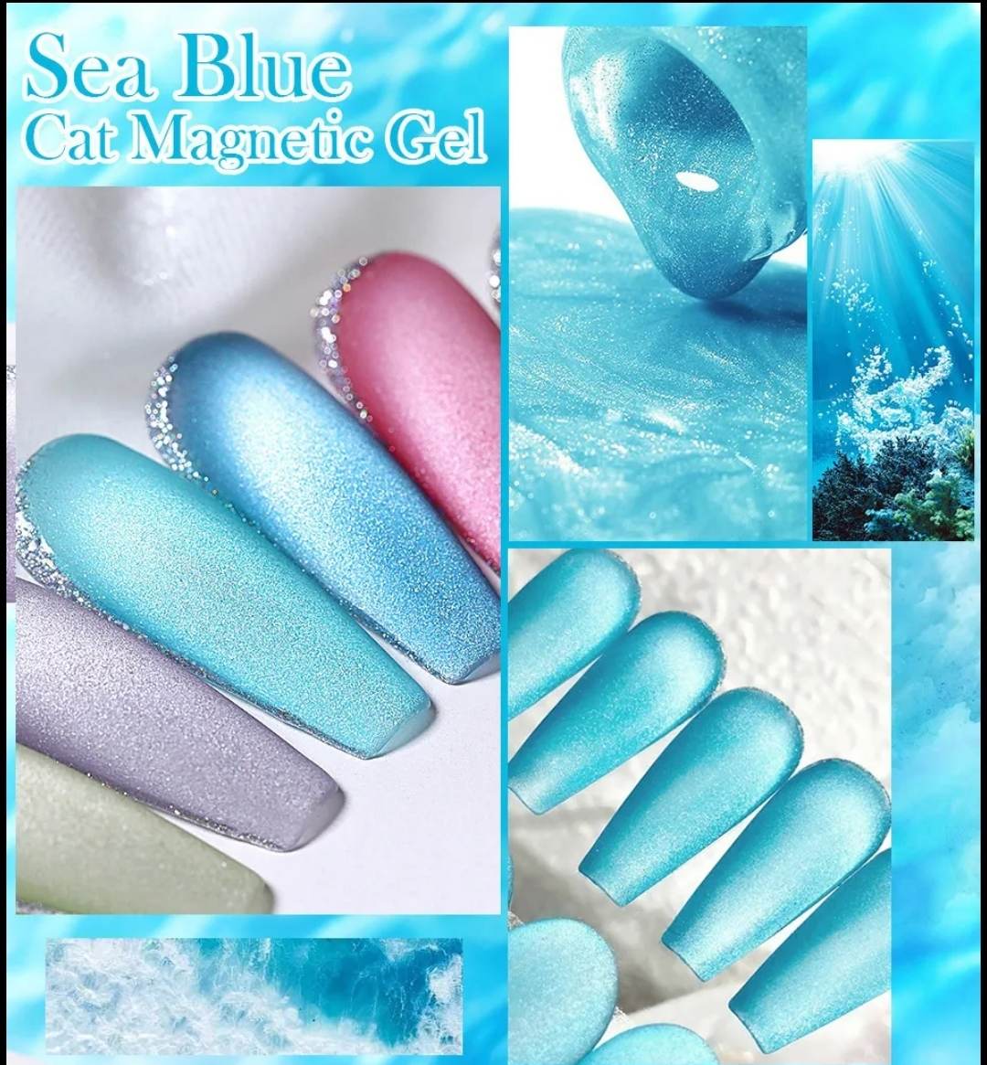 born pretty blue gel polish 